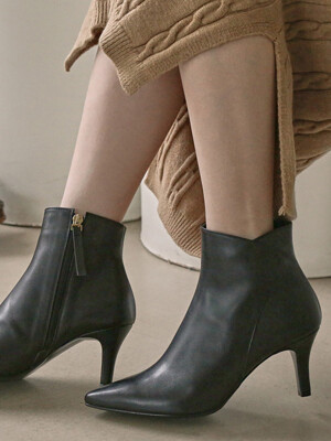 1579 Meier Ankle Boots Heel-3color