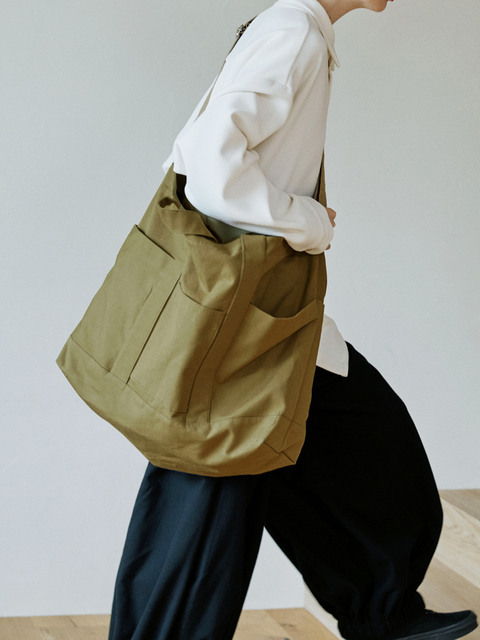 에코/캔버스백,에코/캔버스백 - 말렌 (malen) - unisex canvas bag beige