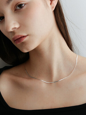 [925 SILVER] 1.7mm Snake Chain Necklace