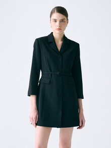 원피스 - 프론트로우 (FRONTROW) - [Drama Signature] Belted Blazer Dress