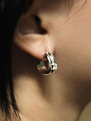 afterglow stone earring