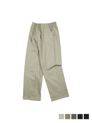Semi wide chino pants(5col)