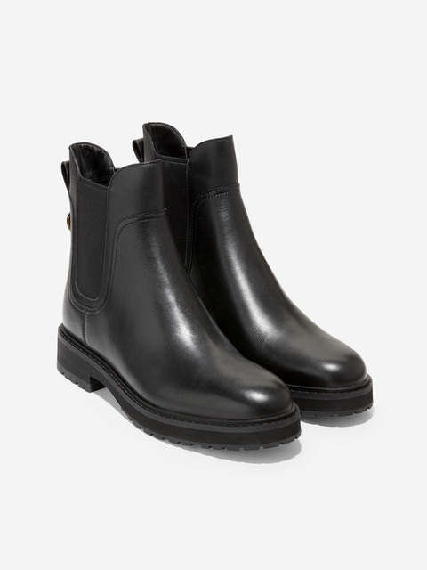 부츠,부츠 - 콜한 (COLE HAAN) - 콜한 GREENWICH WP 여성 워터프루프 부츠 블랙 [Width:C]