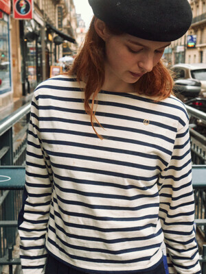 La Mariniere Stripe T-shirt Navy