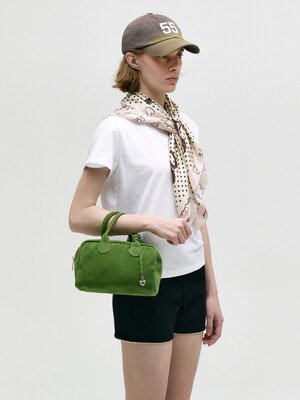SOFT BOWLING BAG_forest suede