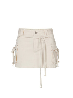 LIV MINI SKIRT cream