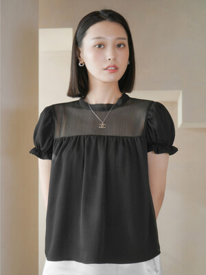 Giselle blouse (Black)