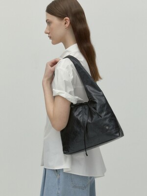 pino bag (hobo) - black (M)