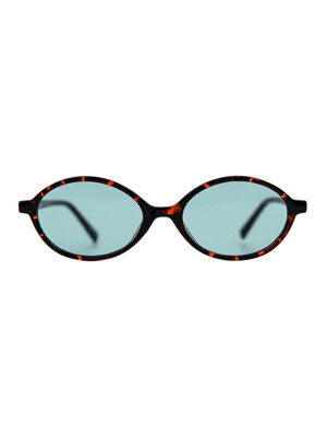 Viki Leopard / Green Tint Lens