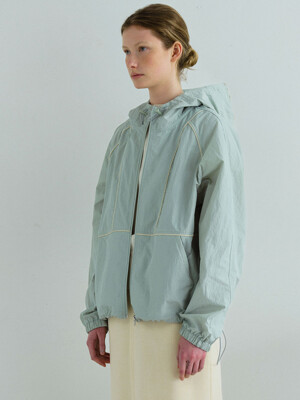piping windbreaker (mint)