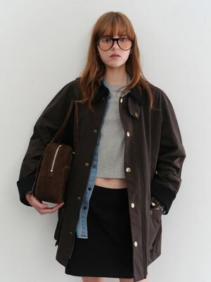[단독]UNISEX WAXED COTTON HUNTING JACKET_3 color