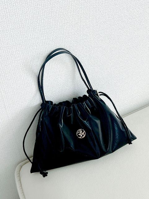 아모아모르 handle string pouch _2colors