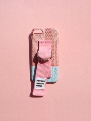 SUN CASE SWEATER LIGHT PINK LIGHT BLUE