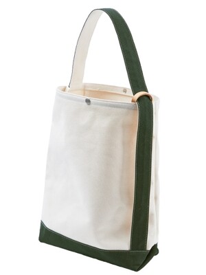 HAYES OLIVE CANVAS TOTE 헤이즈 올리브 캔버스 토트