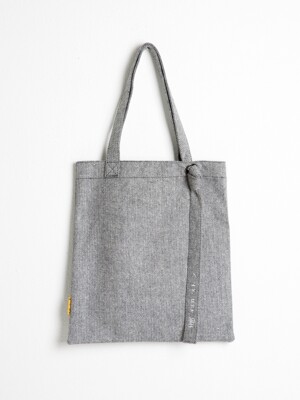 헤링본 에코백KNOTS ECOBAG -YS2077GR /GRAY