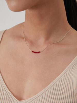 Raspberry Necklace (Red)