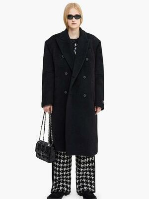 Zany coat Noir