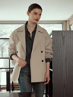 [리퍼브][City Outdoor] Raglan Sleeve Trench Jacket