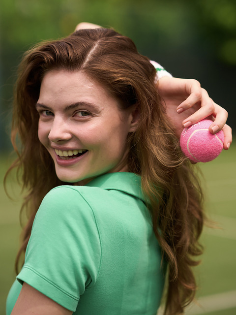 스포츠웨어 - 딤플 (Dimple) - 컬러 연습용 테니스볼 2구 핑크