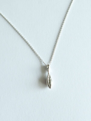 Fall raindrop necklace [silver/gold]