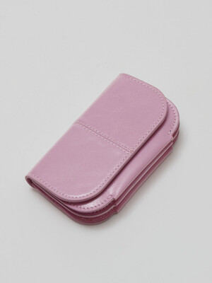 mm card wallet / lavender pink