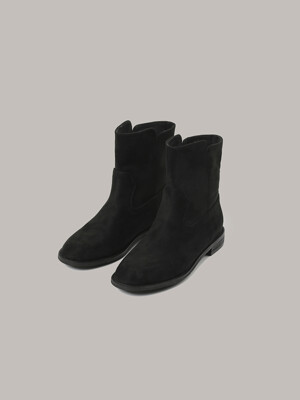 Fleece lining Ankle boots - Black
