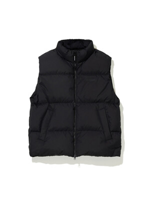 PUFFER DUCK DOWN VEST BLACK