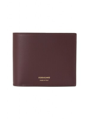 FERRAGAMO 페라가모 남성 반지갑 66 1328 DARK BAROL 0771958