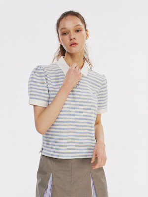Stripe PK Shirt_blue