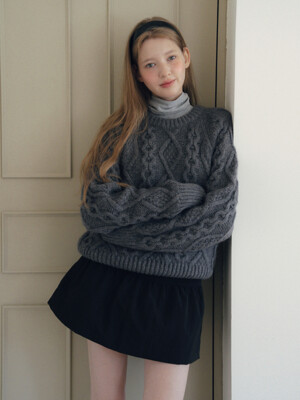 Flare Nylon Mini Skirt