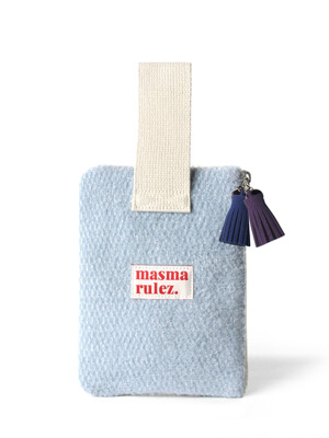 Strap pouch _ 포그니 Baby blue