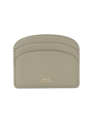 APC 아페쎄 데미 룬 여성 카드지갑 PXAWV F63270 KAW VERT TAUPE