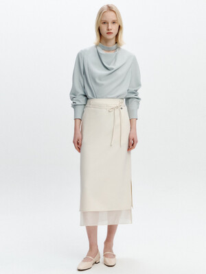 See-through Layered Skirt
