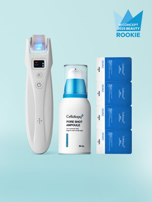 [피지 제거 모공 축소] 포어샷  MTS 세트(MTS+앰플30ml+카트리지4ea)