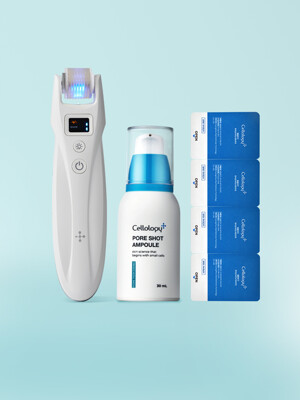 [피지 제거 모공 축소] 포어샷  MTS 세트(MTS+앰플30ml+카트리지4ea)
