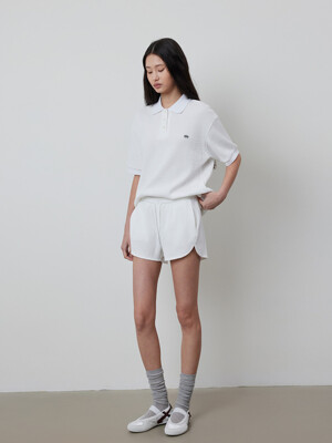 Waffle Set-up Banding Shorts_Short Pants