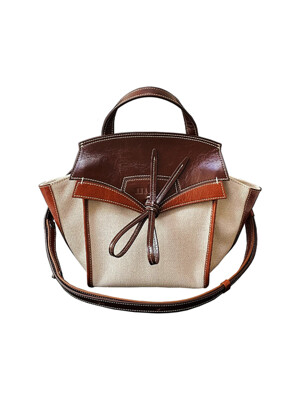 Tutu Caramel New (Two-tone Canvas+ITALY Cow Leather)