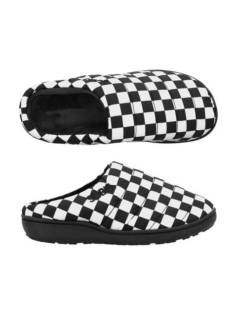 스부 SUBU CHECKER (SB-36) 퍼머넌트 F-라인 체커 기모 패딩 슬리퍼