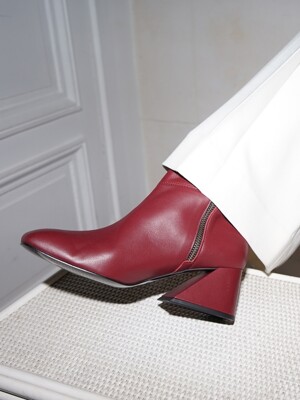 Melody Mondrian Boots / YY9A-B10 Burgundy