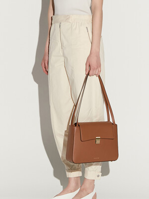 Mari classic bag - tan camel