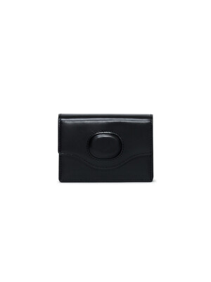 EGGSHELL CARD WALLET_BLACK