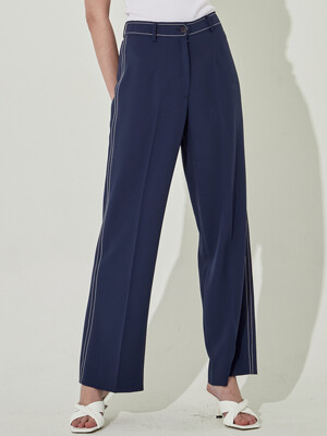 Stitched Straight Trouser [Deep Blue]
