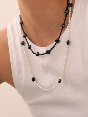 Summer Pop - Necklace 10 (Black)