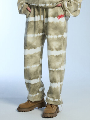 ST TIE DIE PANTS (BEIGE)