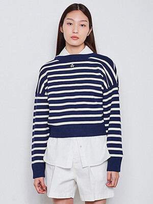 Little Navy Pullover - Navy