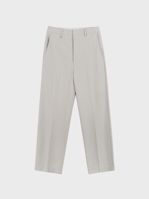 RELAXED STRAIGHT FIT SLACKS_IVORY