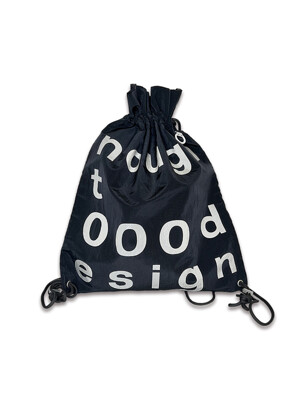 000 Design Gym Sack / Black