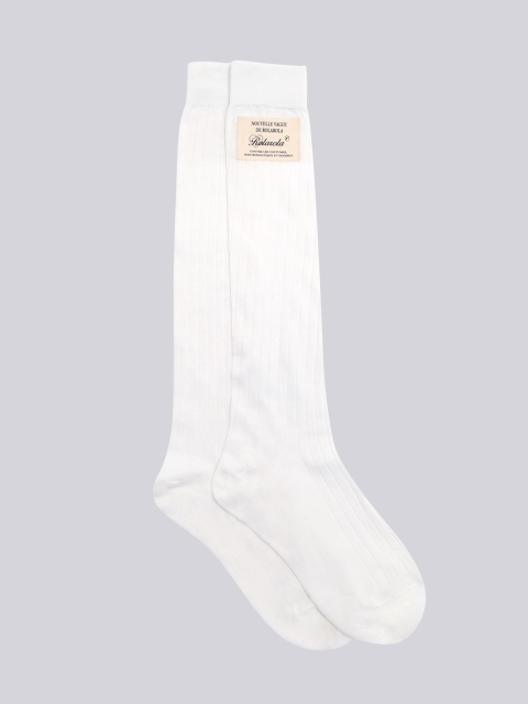 패션액세서리 - 로라로라 (ROLAROLA) - LOGO KNEE SOCKS IVORY
