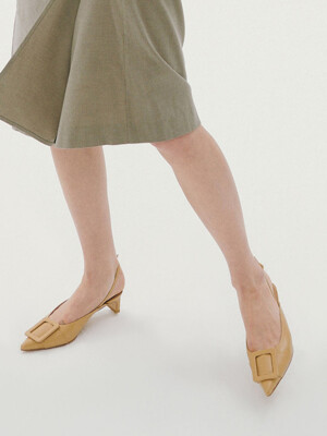 Pastila Slingback Pumps in Latte