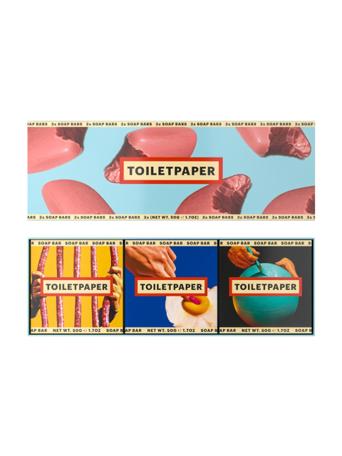 바디케어 - 토일렛페이퍼 뷰티 (TOILETPAPER BEAUTY) - 토일렛페이퍼 솝 키트 50g*3